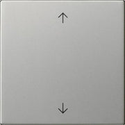 Gira - Abdeckung/Bedienelement für Installationsschalterprogramme Wippe 1-fach 5389600 Edelstahl