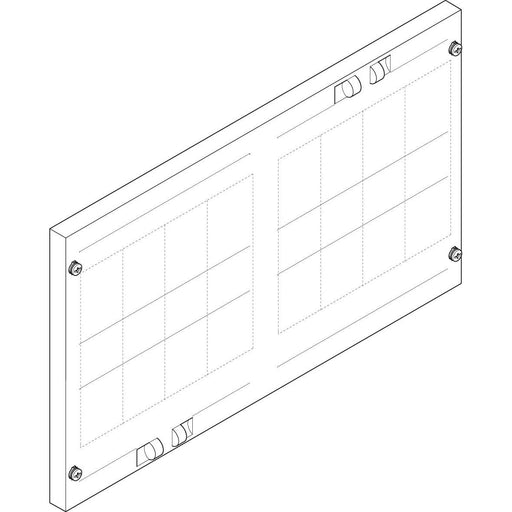 ABN - Abdeckung für Verteilerfeld Abdeckplatte FAP22709N 500x300mm 2FB/2RENH