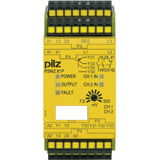 Pilz - Drehzahl-/Stillstandüberwachungsgerät Stillstandswächer PSWZ X1P C #787951 ,0075-,5V/24-240ACDC
