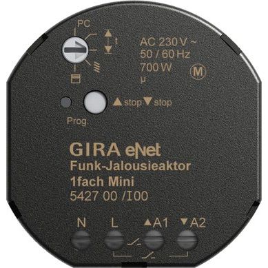Gira - Jalousiesteuerung Funk Jalousieaktor Mini 542700