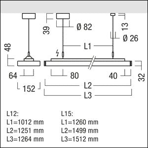 Zumtobel Group - Decken - /Wandleuchte Anbau - /Pendelleuchte ECOOS2SLIM #42190672