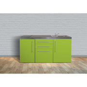 Stengel - Mini-Küche Miniküche Premiumline MPGA170IKFliBre2Sn Grüner Apfel