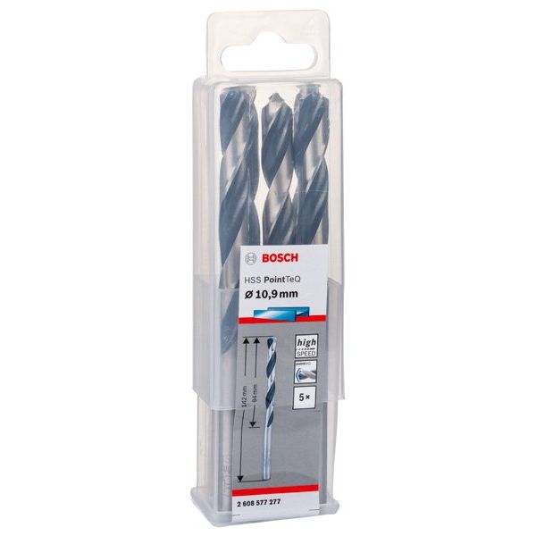 Bosch - Bohrer Metallspiralbohrer HSS 2608577277 PointTeQ DIN 338