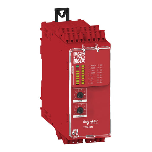 Schneider Electric - Gerät zur Überwachung von sicherheitsgerichteten Stromkreisen Sicherheitsrealis Harmony XPSUDN33AC XPSU 48-240V AC/DC