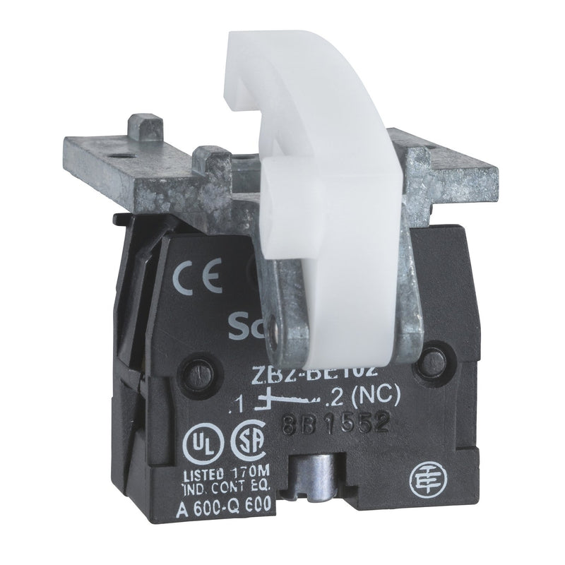 Schneider Electric - Hilfsschalterblock Unterteil XACS102 Ö m.Winkelantr