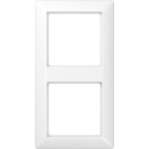 Jung - Abdeckrahmen Rahmen 2-fach aws AS 582 BF WW waage/senkrecht