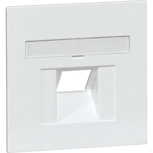 Peha - Einsatz/Abdeckung für Kommunikationstechnik Abdeckung alu D 20.610.702 UAE/1NA für UAE-Dose 1Term