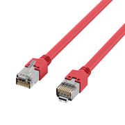 EFB-Elektronik - Patchkabel Kupfer Crossoverkabel Cat. 5e rot K2793.2 2xRJ45 SFTP 2m − 5 Stück