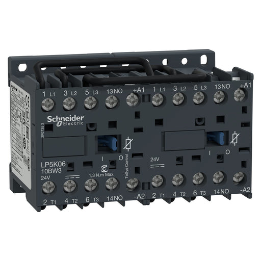 Schneider Electric - Schützkombination Wendeschützkombination LP5K0610BW3 3p, 6A, Spule 24VDC