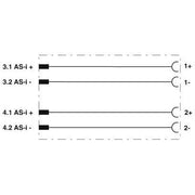 Phoenix Contact - Sensor-Aktor-Adapter Verteiler SAC-ASI-J-Y-B-FFKDS
