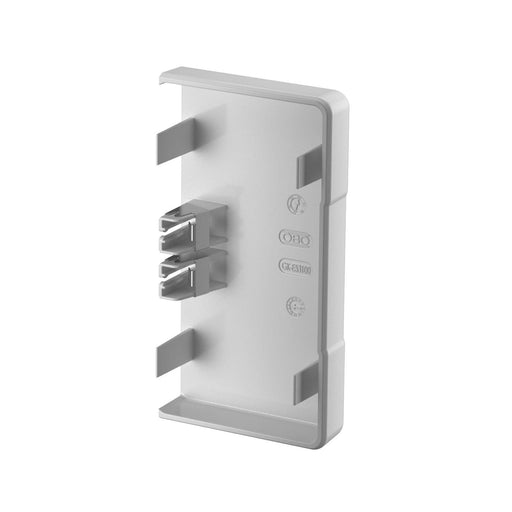 OBO Bettermann - Endstück für Geräteeinbaukanal Endstück GK-E53100LGR für Rapid 45-2 100