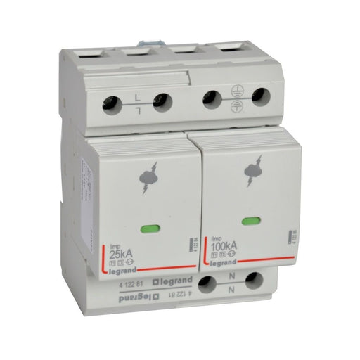 Legrand - Überspannungsableiter für Energietechnik/Stromversorgung Kombiableiter Legrand 412281 Typ 1+2, 1+1