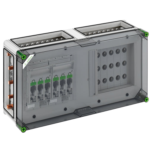 Spelsberg - Sicherungslasttrennschalter mit Gehäuse Sicherungsgehäuse GST 402 KN-400 IP65