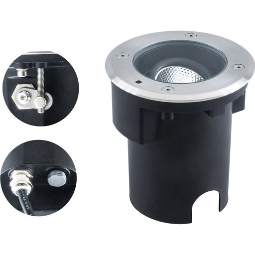 EVN Lichttechnik - Bodeneinbauleuchte LED-Bodenleuchte IP67 PC67107040 4000K