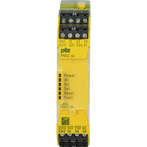 Pilz - Zweihandschaltgerät Zweihandbediengerät PNOZ s6 #750136 48-240ACDC 3n/o 1n/c