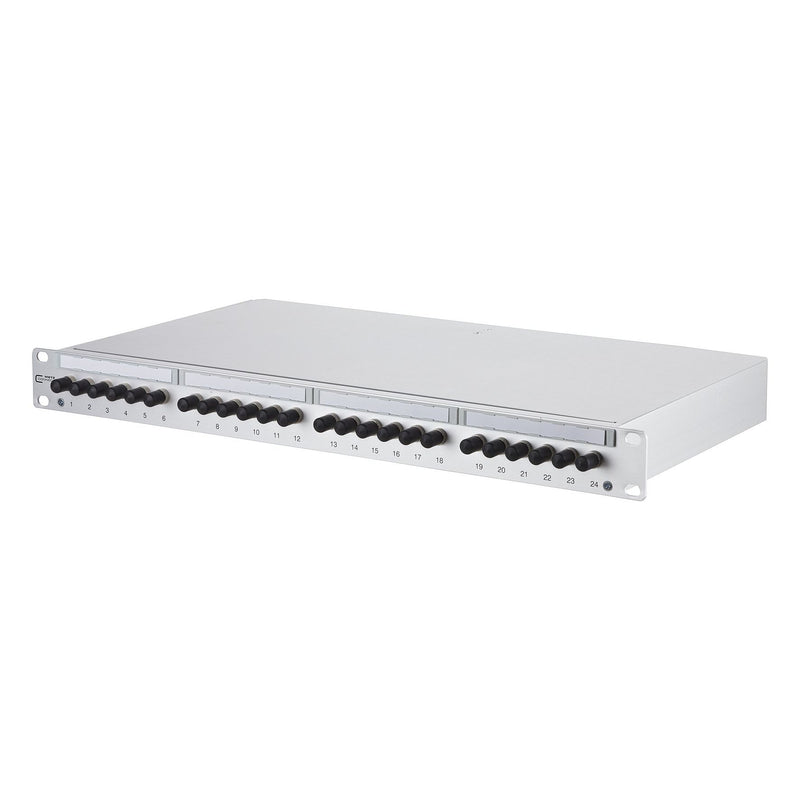 Metz Connect - Patchpanel LWL LWL-Patchfeld OpDAT PF 1502090124-E 24xST OS2 bestückt