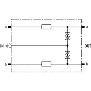 DEHN - Überspannungsableiter für Informations-/MSR-Technik ÜS-Ableiter DEHNrapid DRL RE 48 LSA Schutzstecker