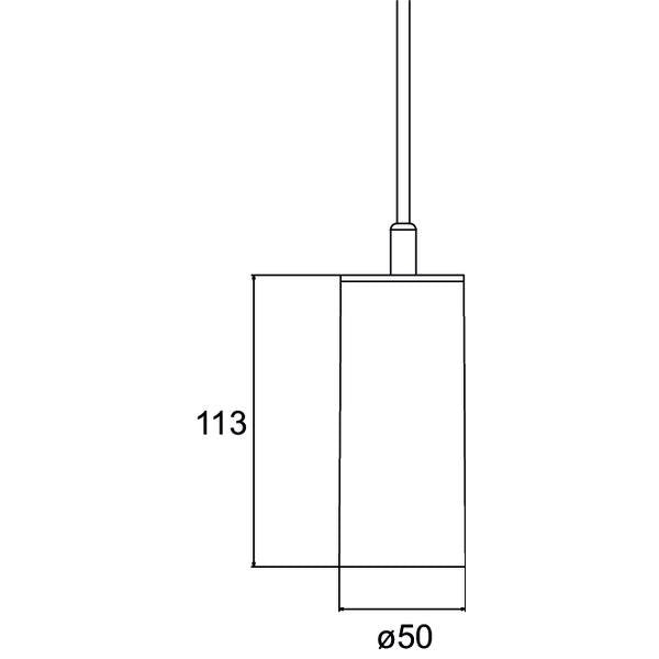 Brumberg Leuchten - Pendelleuchte LED-Pendelleuchte direkt 88856175 Pendellänge 5m