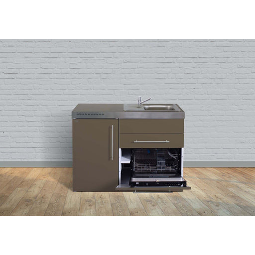 Stengel - Mini-Küche Miniküche Premiumline MPGSMM120KSGSKSliBre Mokka metallic