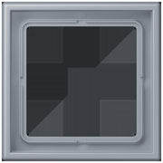 Jung - Abdeckrahmen Rahmen 1-fach LC 981 257 gris clair 59