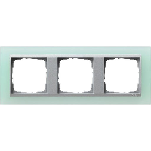 Gira - Abdeckrahmen 3f.opak mint 021351 m.alu.ZL, Event