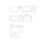 RP-Technik - Sicherheitsleuchte LED-Rettungszeichenleuchte AXR009-E ZB, Edelstahloptik