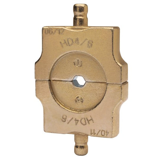 Klauke - Einsatz für Presswerkzeug Kabelschuhe/Verbinder, Aderendhülsen, Schirmanschluss Presseinsatz HD 4, 120 mm² HD4120 Serie 4