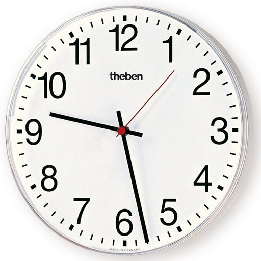 Theben - Uhr Wanduhr, einseitig OSIRIA 240 AR-EIB arabische Zahlen
