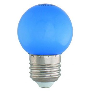 Scharnberger+Hasenbein - LED-Lampe/Multi-LED LED-Tropfenlampe 45x70mm 57490 E27 230V blau