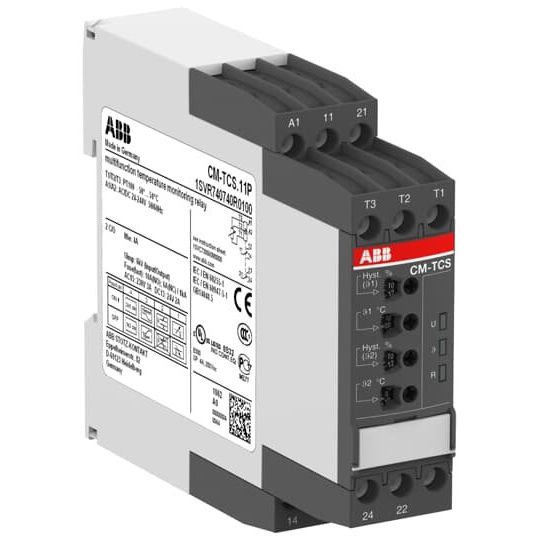 ABB Stotz S&J - Temperaturüberwachungsgerät Temperaturüberwachungsrel. CM-TCS.11P
