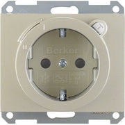 Berker - Steckdose SCHUKO-Steckdose 47087004 mit FI
