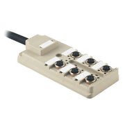 Weidmüller - Passiver Sensor-/Aktor-Verteiler (mit Leitung) Sensor-Aktor-Verteiler SAI-6-F 4P PUR 5M m.Sammelleitung,IP68