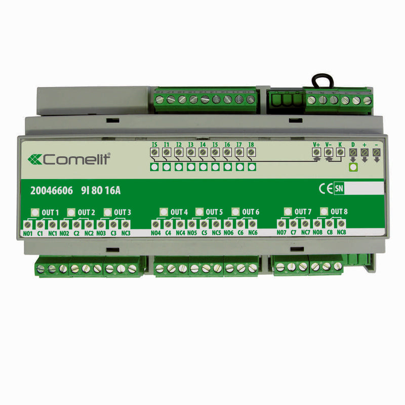 Comelit - Bussystem-Basismodul Modul 20046606 16A ,9 DIN