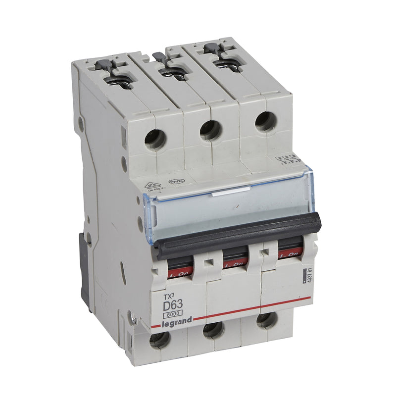 Legrand - Leitungsschutzschalter Legrand 403761 D63A 3-polig 6kA