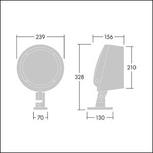 Thorn - Downlight/Strahler/Flutlicht LED - Fluter CONT3 12L #92925835 722