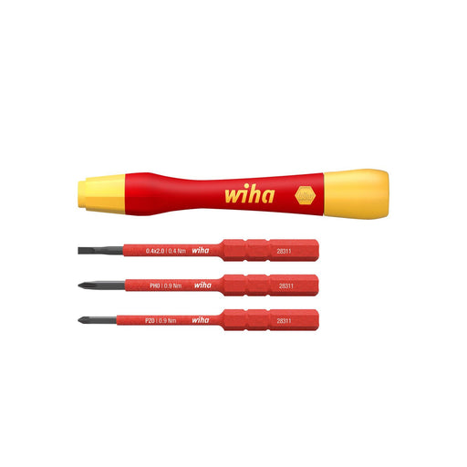 Wiha - Schraubendreherset Feinschraubendreher-Set SB28310401 4-tlg. M.slimBits