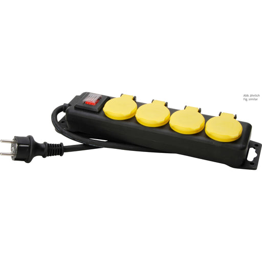 Kopp - Mehrfachsteckdose Steckdosenleiste 4f. 223012002 Feuchtraum IP44 − 5 Stück