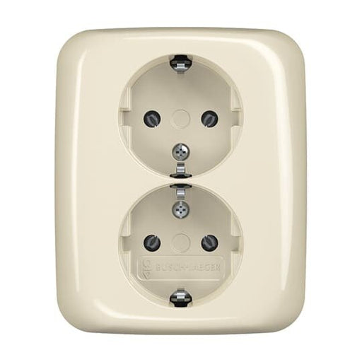 Busch-Jaeger - Steckdose SCHUKO-Doppelsteckdose 202 EUJ-212