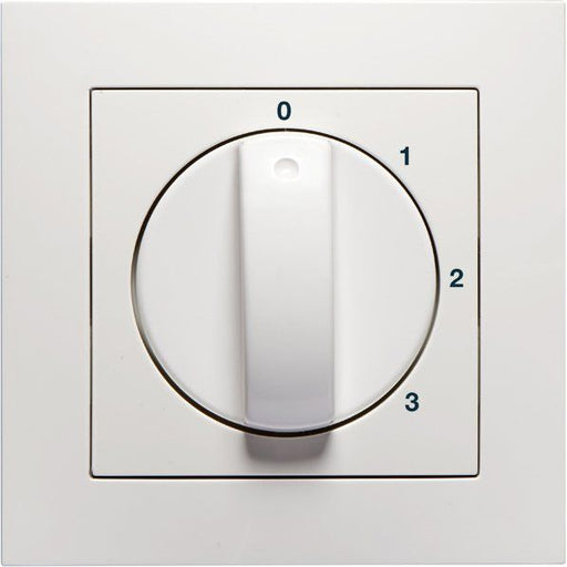 Peha - Abdeckung/Bedienelement für Installationsschalterprogramme Abdeckung reinweiß D 11.610.02 S3 3-Stufenschalter