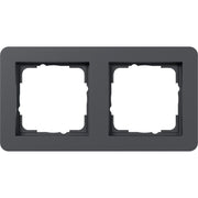 Gira - Abdeckrahmen 2fach 0212152 anthrazit