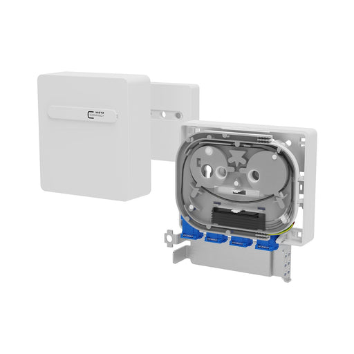 Metz Connect - Kommunikationsanschlussdose LWL Anschlussbox splice 1501591U04HC 4xSC-S UPC OS2