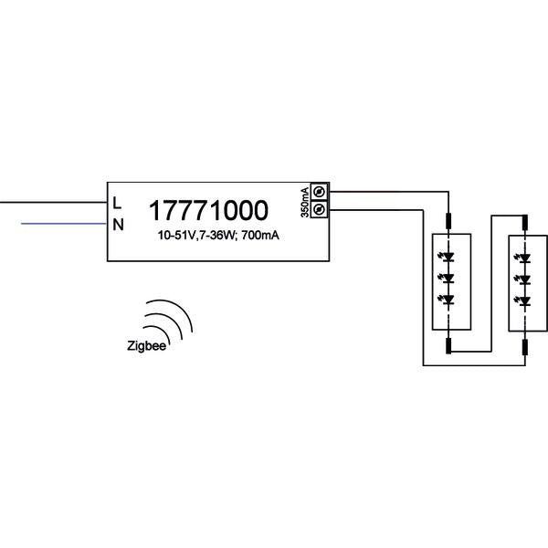 Brumberg Leuchten - LED-Betriebsgerät LED-Konverter Zigbee 17771000 700mA 7-36W