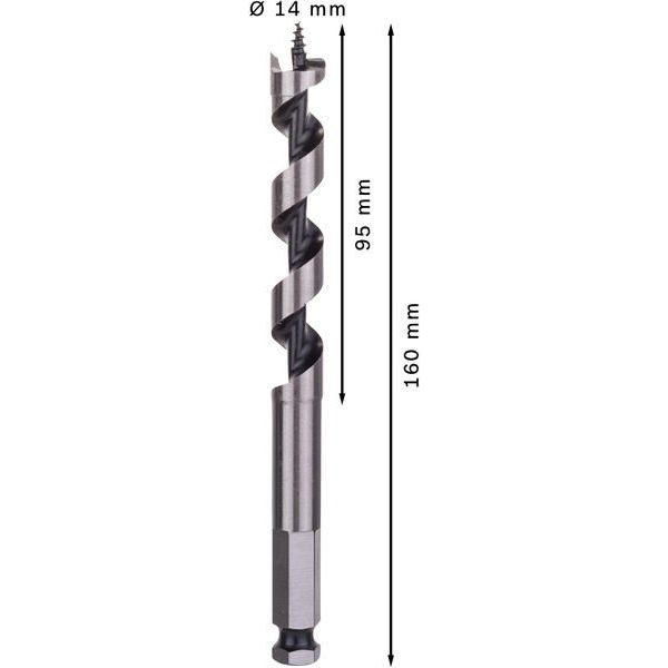Bosch - Bohrer Holzschlangenbohrer 2608585701 PRO Wood