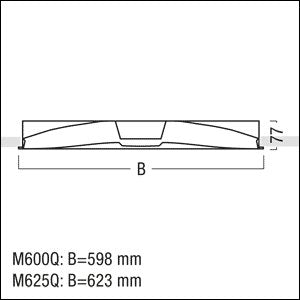 Zumtobel Group - Decken - /Wandleuchte LED - Einbauleuchte MLinf EA  #42185193 4000K