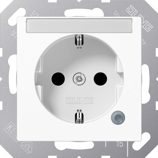 Jung - Steckdose SCHUKO-Steckdose 16A 250V ABA 1520 BFNAKO WW m.Berührungsschutz