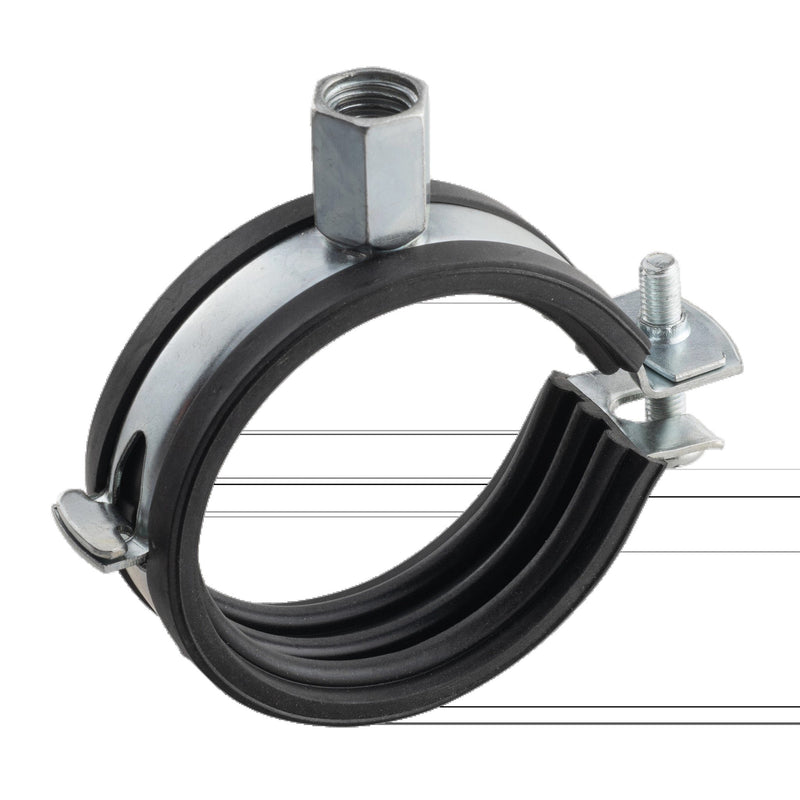 Erico - Zweiteiliger Bügel, rund Superfix 243 M8/M10 SXD035 3235mm 1"Rohr,25DN − 75 Stück