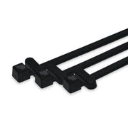 HellermannTyton - Kabelbinder T50RFIDCHA PA66BK100 200x4,6mm, schwarz − 100 Stück