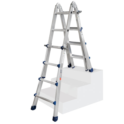 ILLER-LEITER - Sprossenleiter Teleskopleiter 954204 Preishits 4x4 Spr
