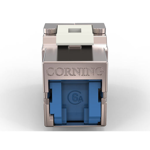 Corning - Modularer Steckverbinder RJ45 Keystone KAXBSM-00104-C001-BP Kat. 6A, BP24 − 24 Stück