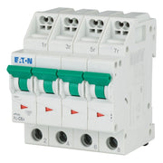 Eaton - Leitungsschutzschalter PLI-C6/4 C 6A, 4p Steckkl